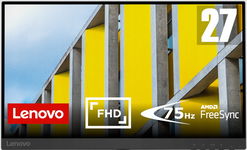 Monitor LED Lenovo D27-30 27" 1920x1080 HDMI VGA Kable Klasa B Bez stopy