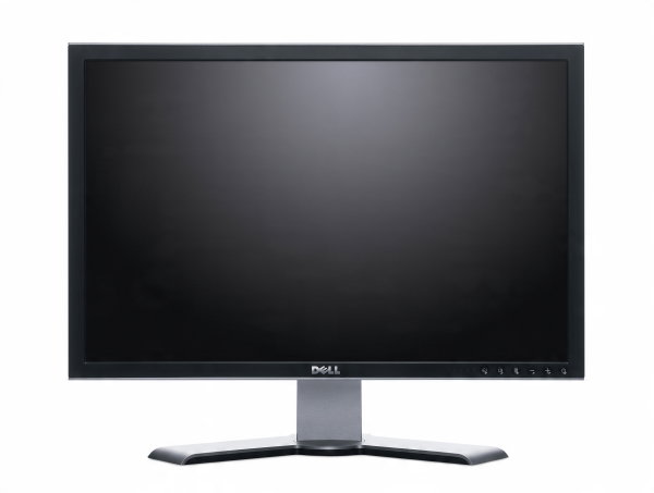 Monitor LCD Dell 2407WFPb 24" 1920x1200 VGA DVI KABLE Kl.B bez stopy foto