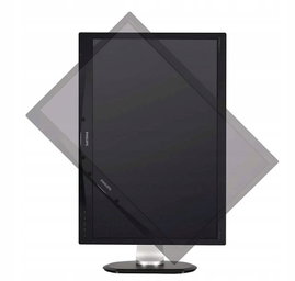 Monitor LED Philips 240P4Q 24,1" 1920x1200 IPS VGA DVI DP kable klasaB foto