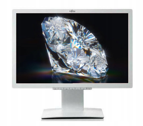 Fujitsu B22W-7 | 22" | 1680X1050 | DP DVI VGA | Klasa B | Kable | FOTO