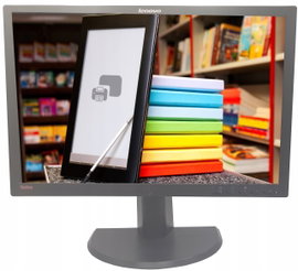 Lenovo L2440PWC 24" FHD | DVI VGA | USB Hub | Monitor biurowy | Klasa B