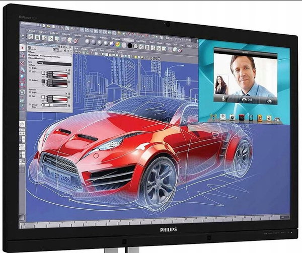 Philips 272P4Q 27" IPS QHD | HDMI DP DVI VGA | Bez stopy | Klasa C | FOTO