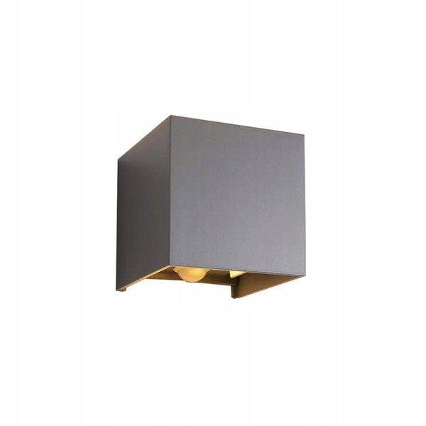 Kinkiet ogrodowy Klighten LED 12 W szary IP65