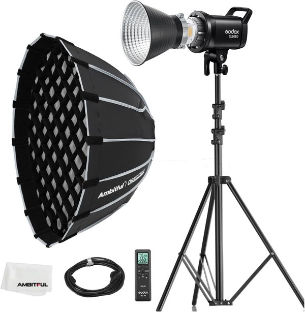 Godox SL60II-D LED 70W z softboxem PS60 Bowens