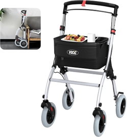 VOCIC Z32 Rollator Slim składany chodzik do domu, biały