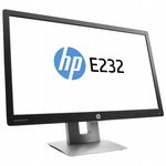 Monitor LED HP E232 23" 1920x1080 IPS DP HDMI D-Sub hub USB kable klasa B