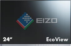 Monitor Eizo EV2450 23,8" FHD IPS HDMI DP DVI D-Sub KABLE bez stopy klasa A
