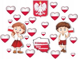 Dekoracja 11 listopada Święto Niepodległości wz1 PR 78
