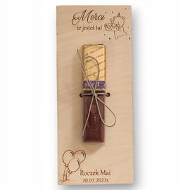 Podziękowania dla gości MERCI na urodziny Roczek RP548