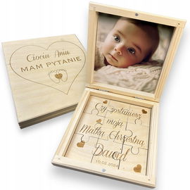 Puzzle w pudełku czy zostaniesz moją matką chrzestną IMIĘ RP162