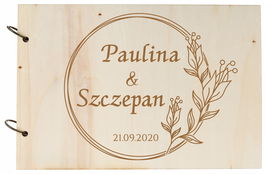 Księga gości weselnych z ankietami na ŚLUB WESELE RP727