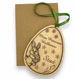 Moja pierwsza Wielkanoc święta jajko z imieniem RP514