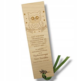 Zakładka do Książki prezent absolwent dziecka RP386