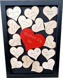 Ramka A4 WALENTYNKI prezent dzień chłopaka kobiet