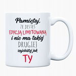 Kubek z nadrukiem ze zdjęciem prezent śmieszny k10