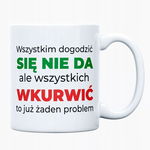 Kubek z nadrukiem ze zdjęciem prezent śmieszny k17