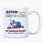 Kubek z nadrukiem ze zdjęciem prezent śmieszny k23