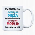 Kubek z nadrukiem ze zdjęciem prezent śmieszny k6