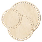 Okrągłe bazy do koszyka, dno x3 komplet 15 20 25cm RP541