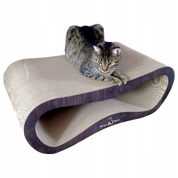 Drapak dla kota brązowy XXL LEON |78x28x40 cm | MruuPruu