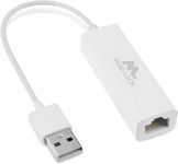 Adapter sieciowy USB 2.0 Ethernet LAN Windows 7-11 Vista Allen Mac OS X