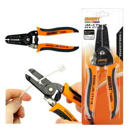 Ściągacz Izolacji Profesjonalne Szczypce 22AWG - 10AWG JAKEMY JM-CT4-12 