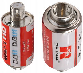 Wzmacniacz Sygnału TV Naziemnej DVB-T Cyfrowej Red Eagle WZ-1 HD Liniowy12V 