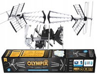 Antena TV DVB-T2 Olympia BX1000 LTE Combo - Odbiór Full HD i 4K