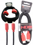 Kabel HDMI AX180 Prima 1,8 m OFC Złocone Styki Full HD 1080p