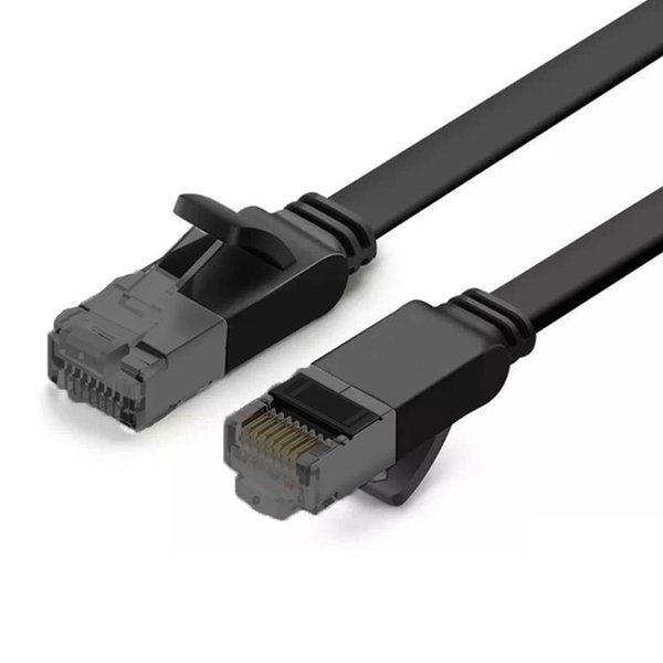 Patchcord Bestlan kabel sieciowy Ethernet  UTP kat. 6 1,0m PŁASKI