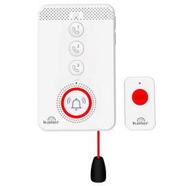 Alarm przywołania opiekuna SOS 4G/LTE 433MHz połączenia SMS KAL-4G