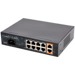 VIDI-F0820GBL_V2 Switch 8xPoE 100Mb/s 2xRJ45 1Gb/s