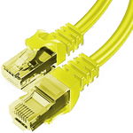 Patchcord UTP kat. 5e 5,0m ŻÓŁTY