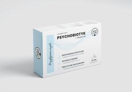 Pozytywne myśli Aura Care – Psychobiotyk + prebiotyk – 30 kapsułek