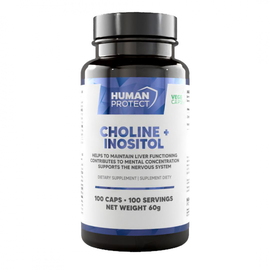 Human Protect Choline + Inositol - 100vcaps.