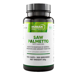 Human Protect Saw Palmetto 500mg 25% - 100vcaps.