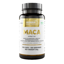 Human Protect MACA 500mg Extract 20:1 - 100vcaps