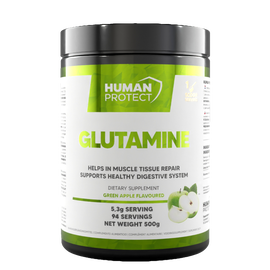 Human Protect Glutamine 500g ZIELONE JABŁKO