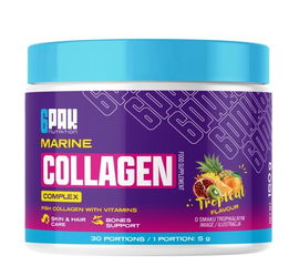 6PAK Marine Collagen Complex - 150g Tropikalny