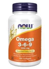 NOW Omega 3-6-9 100softgel
