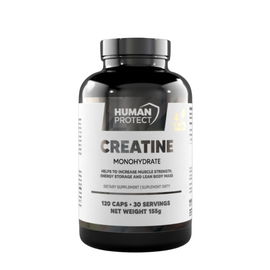Human Protect Creatine Monohydrate 120kaps. Monohydrat Kreatyny