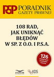 (pdf) 108 rad jak uniknąć błedów w sp. z o.o. i P.S.A