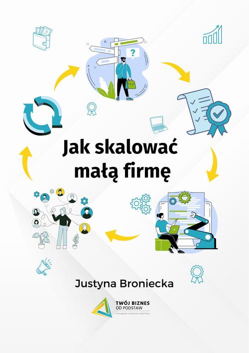 Ebook Jak skalować małą firmę - Justyna Broniecka