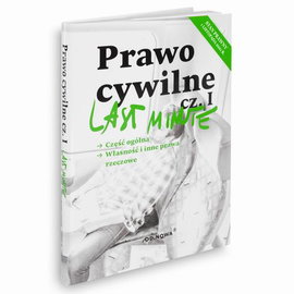 Ebook Last Minute Prawo Cywilne - Anna Gólska