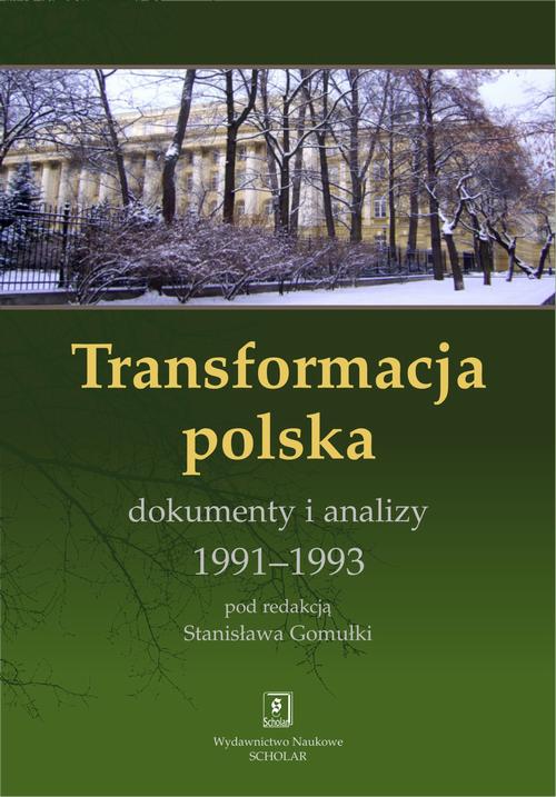 Ebook Transformacja polska - Stanislaw Gomulka