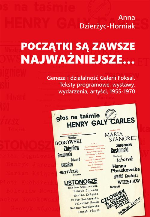 Ebook Początki są zawsze - Anna Dzierżyc-Horniak