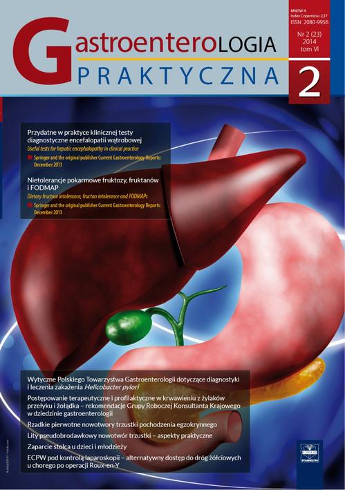 E-prasa Gastroenterologia Praktyczna 2/2014