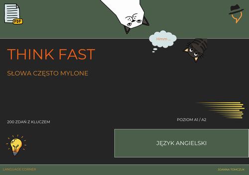Ebook Think Fast: Słowa często - Joanna Tomczuk