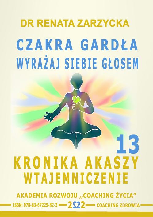 Audiobook mp3 Czakra Gardła - Dr Renata Zarzycka