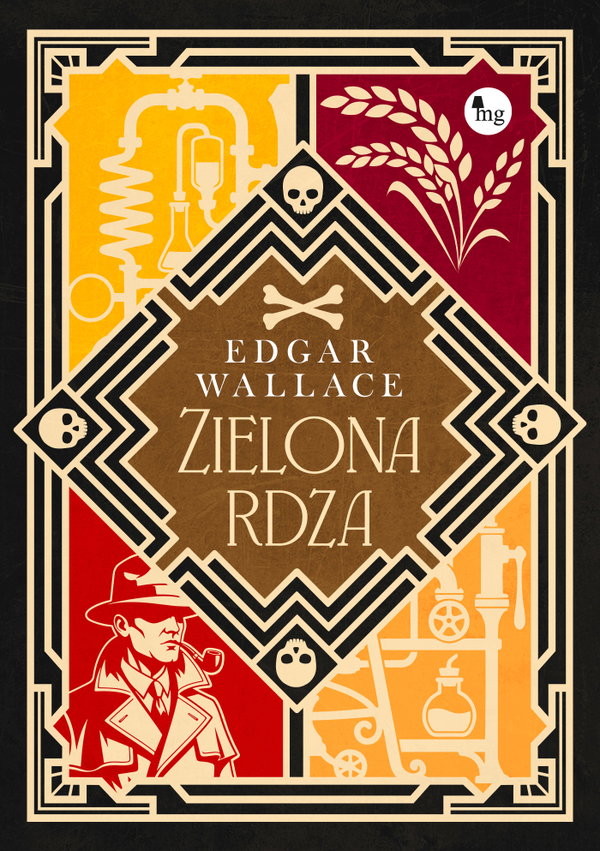 Ebook Zielona rdza - Edgar Wallace
